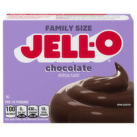 Jell-O Pudding & Pie Filling, Chocolate, Family Size - 1 Each 