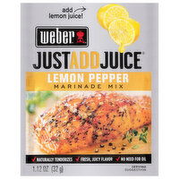 Weber Lemon Pepper Marinade Mix - 1.12 Ounce