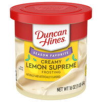 Duncan Hines Creamy Lemon Supreme Frosting - 16 Ounce 