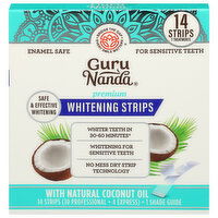 Guru Nanda Whitening Strips, Premium - 1 Each 