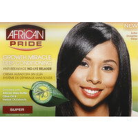 African Pride Relaxer, No Lye, Conditioning Anti-Breakage, Super - 1 Each 