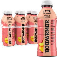 BODYARMOR Lyte Peach Mango Electrolyte Sports Drink - 20 Fluid Ounce
