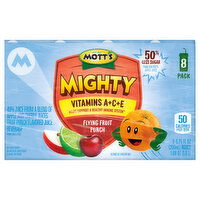 Mott's Juice Beverage, Flying Fruit Punch, 8 Pack - 8 Each 