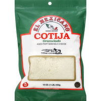 El Mexicano Cheese, Aged Part Skim Milk Cheese, Granulado, Cotija - 16 Ounce 