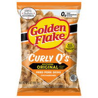 Golden Flake Pork Skins, Southern Original, Fried