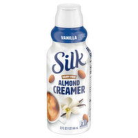 Silk Almond Creamer, Dairy-Free, Vanilla - 32 Fluid ounce 