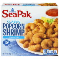 SeaPak Popcorn Shrimp, Classic, Golden Crispy - 14 Ounce 