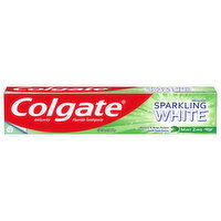 Colgate Toothpaste, Baking Soda, Mint Zing, Sparkling White, Gel - 6 Ounce 