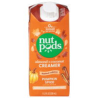 Nutpods Creamer, Almond + Coconut, Pumpkin Spice