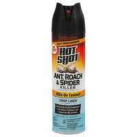 Hot Shot Ant, Roach & Spider Killer, Crisp Linen Scent