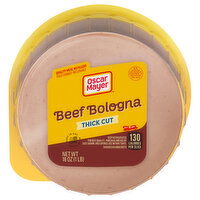 Oscar Mayer Beef Bologna, Thick Cut - 16 Ounce 