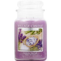 Village Candle Candle, Lavender Sea Salt - 1 Each 