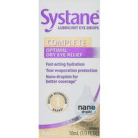 Systane Lubricant Eye Drops, Complete - 0.33 Fluid ounce 