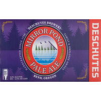 Deschutes Beer, Pale Ale, Mirror Pond - 6 Each 