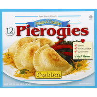 Golden Pierogies, Potato & Cheddar - 12 Each 