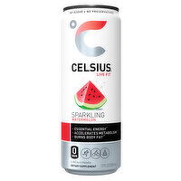 Celsius Energy Drink, Watermelon, Sparkling