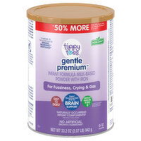 Tippy Toes 0-12 Months Gentle Premium Milk-Based Powder with Iron Infant Formula - 33.2 Ounce