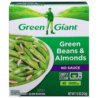 Green Giant Green Beans & Almonds, No Sauce - 7.5 Ounce 