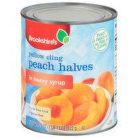 Brookshire's Peach Halves in Heavy Syrup - 29 Ounce 