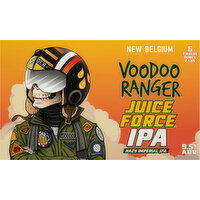 Voodoo Ranger Beer, Hazy Imperial IPA, Juice Force - 12 Each 