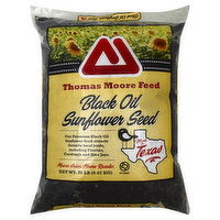 Thomas Moore Feed Sunflower Seed, Black Oil - 20 Pound 