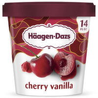 Haagen-Dazs Cherry Vanilla Ice Cream - 14 Fluid Ounce