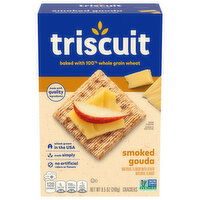 TRISCUIT Triscuit Smoked Gouda Whole Grain Wheat Crackers, 8.5 oz - 8.5 Ounce 