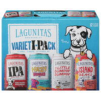 Lagunitas Brewing Co Beer, Varieti-Pack - 12 Each 