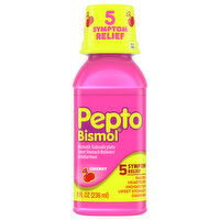 Pepto Bismol Upset Stomach Reliever/Antidiarrheal, Cherry - 8 Fluid ounce 