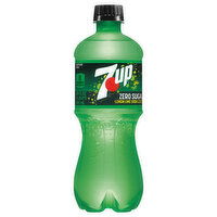 7-UP Soda, Lemon Lime, Zero Sugar - 20 Fluid ounce 