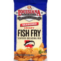 Louisiana Fish Fry Products Seafood Breading Mix, Fish Fry, Seasoned - 22 Ounce 