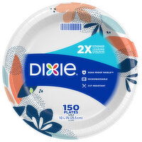 DIXIE Dixie Paper Dinner Plates, 10", 150 Count - 150 Each 