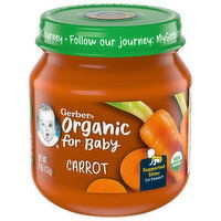 Gerber Carrot, Supported Sitter 1st Foods - 4 Ounce 