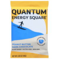 Quantum Energy Square Protein Bar, Peanut Butter Dark Chocolate - 1.69 Ounce 