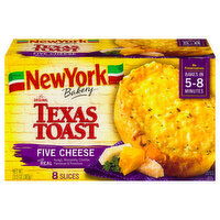 New York Bakery Texas Toast, Five Cheese, The Original - 8 Each 