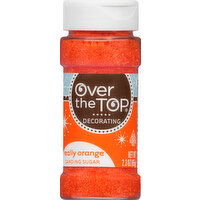 Over the Top Sanding Sugar, Really Orange - 2.3 Ounce 