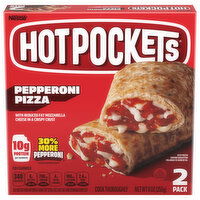 Hot Pockets Sandwiches, Crispy Crust, Pepperoni Pizza, 2 Pack - 2 Each 