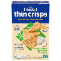 Triscuit Crackers, Sour Cream & Onion - 7.1 Ounce 