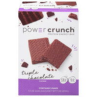 Power Crunch Protein Energy Bar, Triple Chocolate Flavored