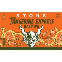 Stone Beer, Hazy IPA, Tangerine Express - 6 Each 