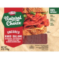 Hormel Uncured Hard Salami - 6 Ounce 