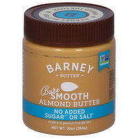 Barney Almond Butter, Bare Smooth - 10 Ounce 