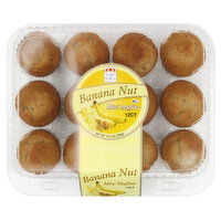 Cafe Valley Bakery 12Ct Banana Nut Mini Muffins - 12 Each 