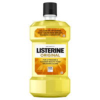 Listerine Mouthwash, Antiseptic, Original - 33.8 Fluid ounce 