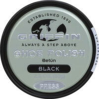 Griffin Shoe Polish, Black - 2.8 Ounce 