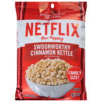 Popcorn Indiana Popcorn, Netflix, Swoonworthy Cinnamon Kettle, Family Size - 8 Ounce