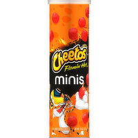 Cheetos Cheese Flavored Snacks, Flamin' Hot Flavored, Minis