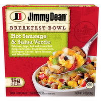 Jimmy Dean Breakfast Bowl, Hot Sausage & Salsa Verde