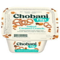 Chobani Yogurt, Greek, Salted Caramel Crunch - 4.5 Ounce 