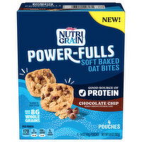 Nutri Grain Oat Bites, Chocolate Chip, Power-Fulls, Soft Baked